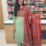 Elegant Salwar Suit with Palazzo Pants for women