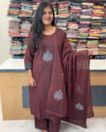 Elegant Salwar Suit with Palazzo Pants for women