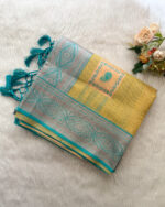 Elegant Tissue Fancy Silk Saree for women