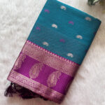 Amazing Cotton Fancy Silk Saree for women