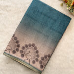 Elegant Linen Cotton Saree for women