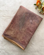 Elegant Linen Cotton Saree for women