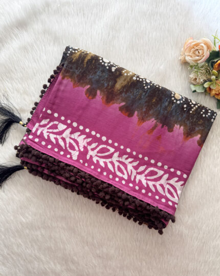 Lovely Mul Cotton Saree for women