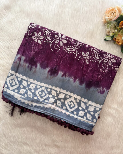 Lovely Mul Cotton Saree for women