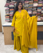 Stunning Sharara Salwar Suit with Dupatta for women