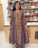 Elegant A-Line Cotton Salwar Suit with Dupatta for women