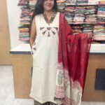 Elegant Cotton Salwar Suit with Palazzo Pants for women