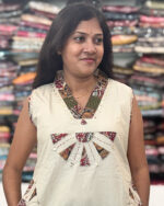 Elegant Cotton Salwar Suit with Palazzo Pants for women