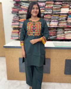 Elegant Ethnic Co Ord Sets with Mirror Work for women