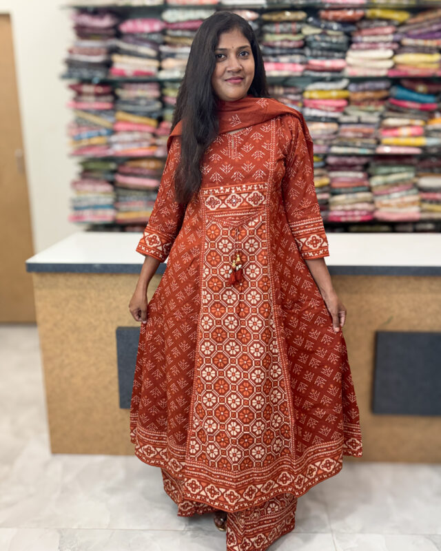 Beautiful Salwar Suit with Palazzo Pants for women