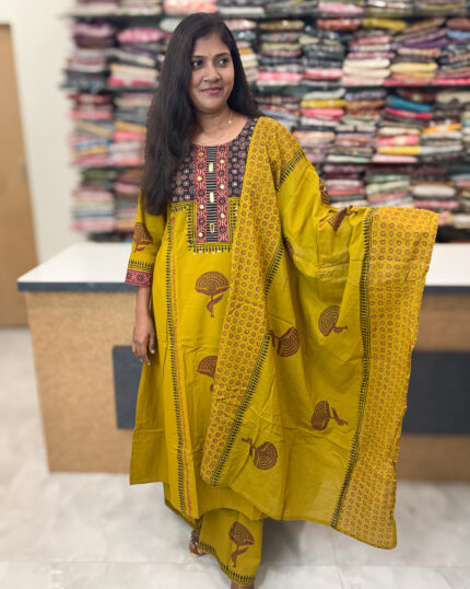 Elegant Salwar Suit with Palazzo Pants for women