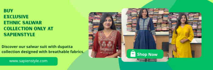 salwar suit with dupatta for women