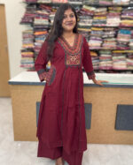 Elegant Salwar Suit with Palazzo Pants for women