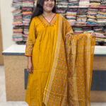 Stunning Cotton Salwar Suit with Dupatta for women