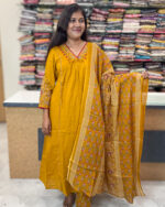 Stunning Cotton Salwar Suit with Dupatta for women