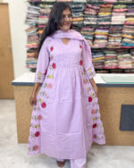 Classic Cotton Salwar Suit with Dupatta for women