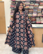 Elegant Flared Salwar Suit with Dupatta for women