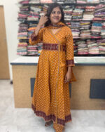Stunning Anarkali Cotton Salwar Suit for women