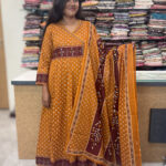 Stunning Anarkali Cotton Salwar Suit for women