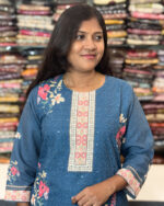 Elegant Flared Cotton Salwar Suit for women