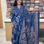 Best Flared Cotton Salwar Suit for women
