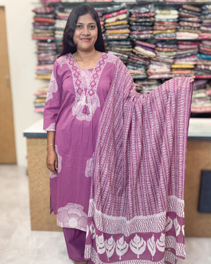 Lovely Cotton Salwar Suit for women