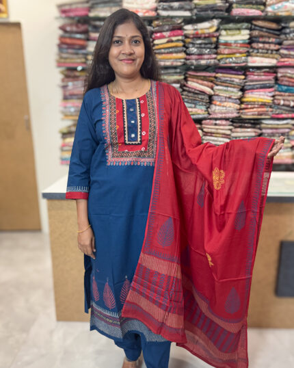 Amazing Cotton Straight Cut Salwar for Women for women