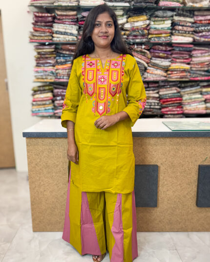 Elegant Ethnic Co Ord Sets with Mirror Work for women