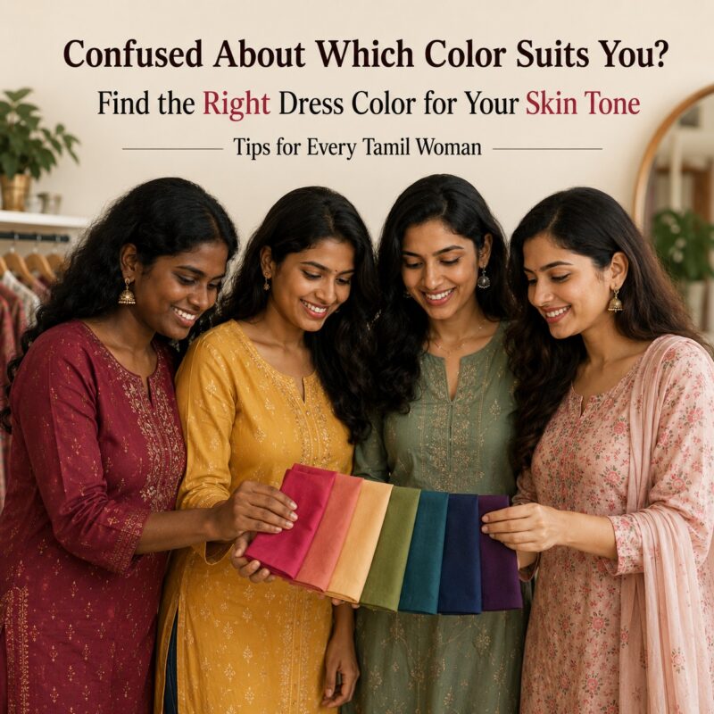 SapienStyle's 9 Powerful & Confidence-Boosting Tips to Choose the Right Dress Color for Every Indian Skin Tone