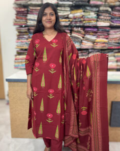 Premium Cotton Salwar Kurti for women.
