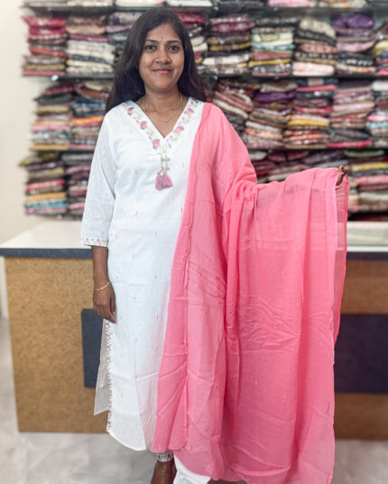 Best Cotton Salwar Suit with Dupatta for women.