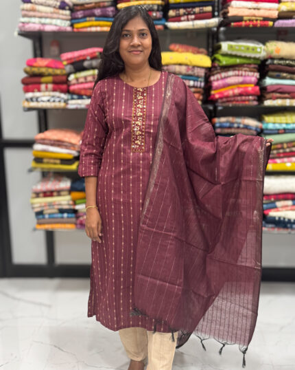 Best Cotton Salwar Suit with Dupatta for women.