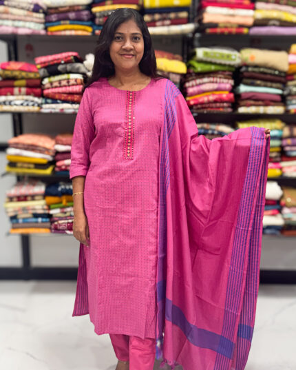 Best Cotton Salwar Suit with Dupatta for women.