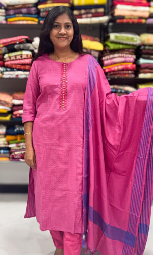 Best Cotton Salwar Suit with Dupatta for women.