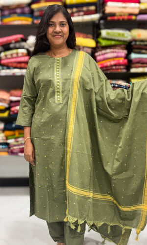 Best Cotton Salwar Suit with Dupatta for women.