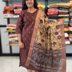 Best Classic Semi Raw Silk Salwar Set for women.