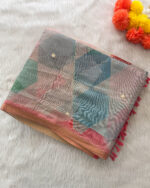 Elegant Tissue Cotton Saree for women