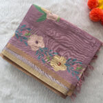 Elegant Tissue Cotton Saree for women