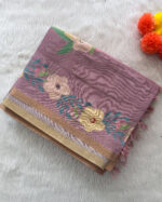 Elegant Tissue Cotton Saree for women