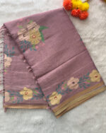 Elegant Tissue Cotton Saree for women