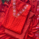Best Lovely Silk Salwar Set Material for women.