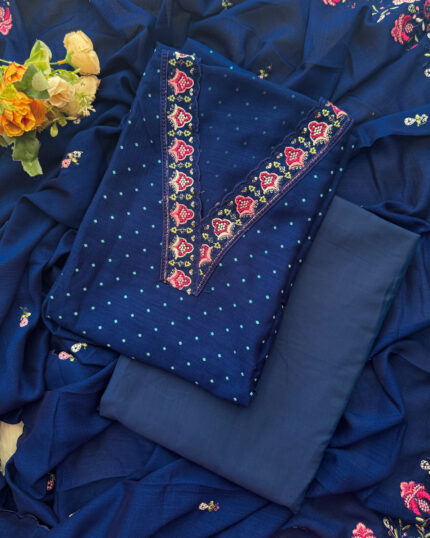 Best Lovely Silk Salwar Set Material for women.