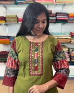 Classy Linen Cotton Salwar Suit With Dupatta for women