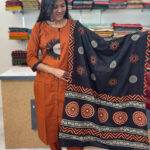 Lovely Cotton Salwar Suit with Dupatta for women