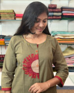 Lovely Cotton Salwar Suit with Dupatta for women