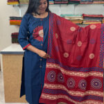 Lovely Cotton Salwar Suit with Dupatta for women