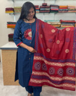 Lovely Cotton Salwar Suit with Dupatta for women