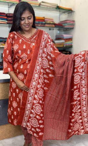 Best Cotton Salwar Suit for women.