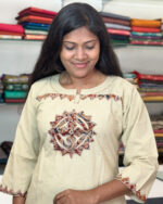 Lovely Kalamkari Salwar Suit with Dupatta for women