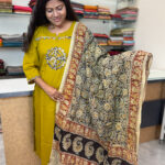 Lovely Cotton Salwar Suit with Dupatta for women